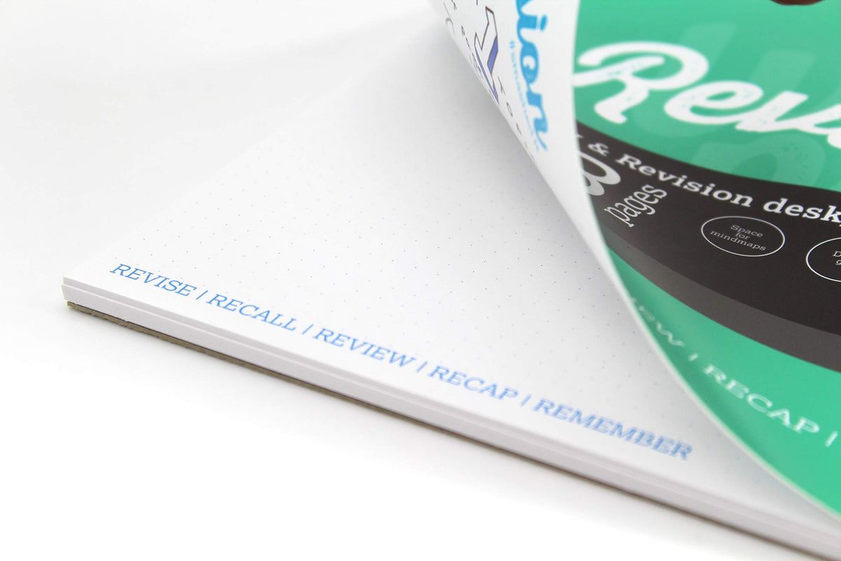 Silvine Luxpad Revision and Study Desk Pad, 36 x 23cm