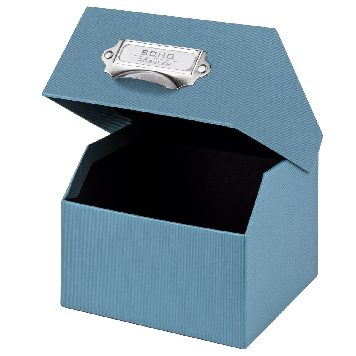S.O.H.O. 1325452150 A6 Denim Photo Box with Index Holder and Handle