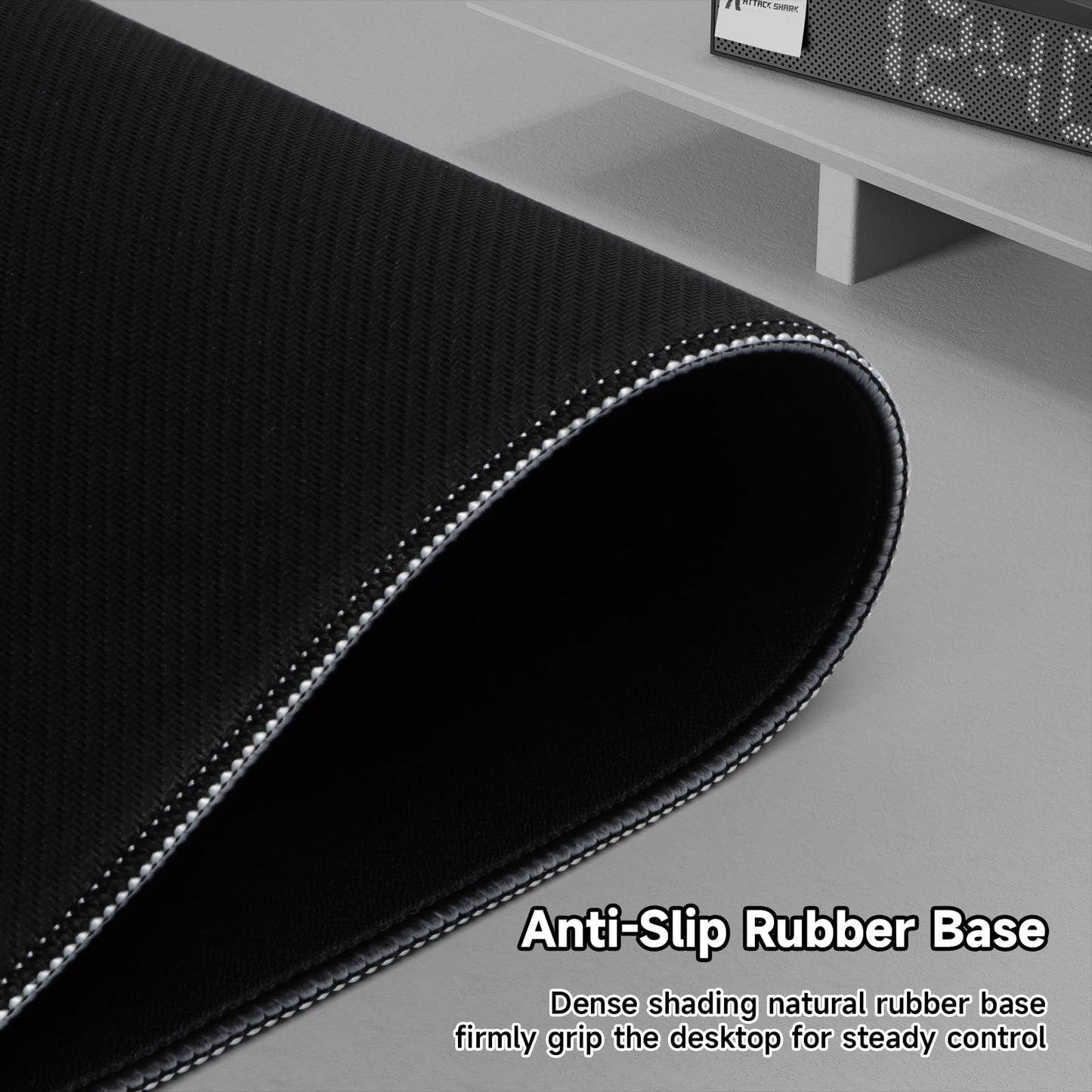 ATTACK SHARK CM02Pro Gaming Mouse Pad for Esports Speed Large Mouse mats for Desk Waterproof