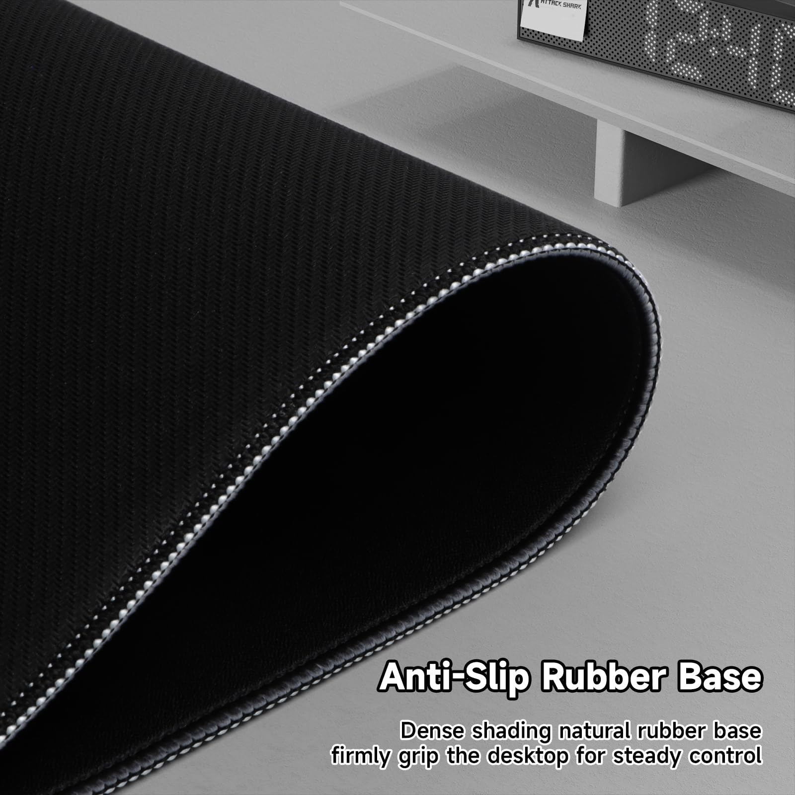 ATTACK SHARK CM02Pro Gaming Mouse Pad for Esports Speed Large Mouse mats for Desk Waterproof