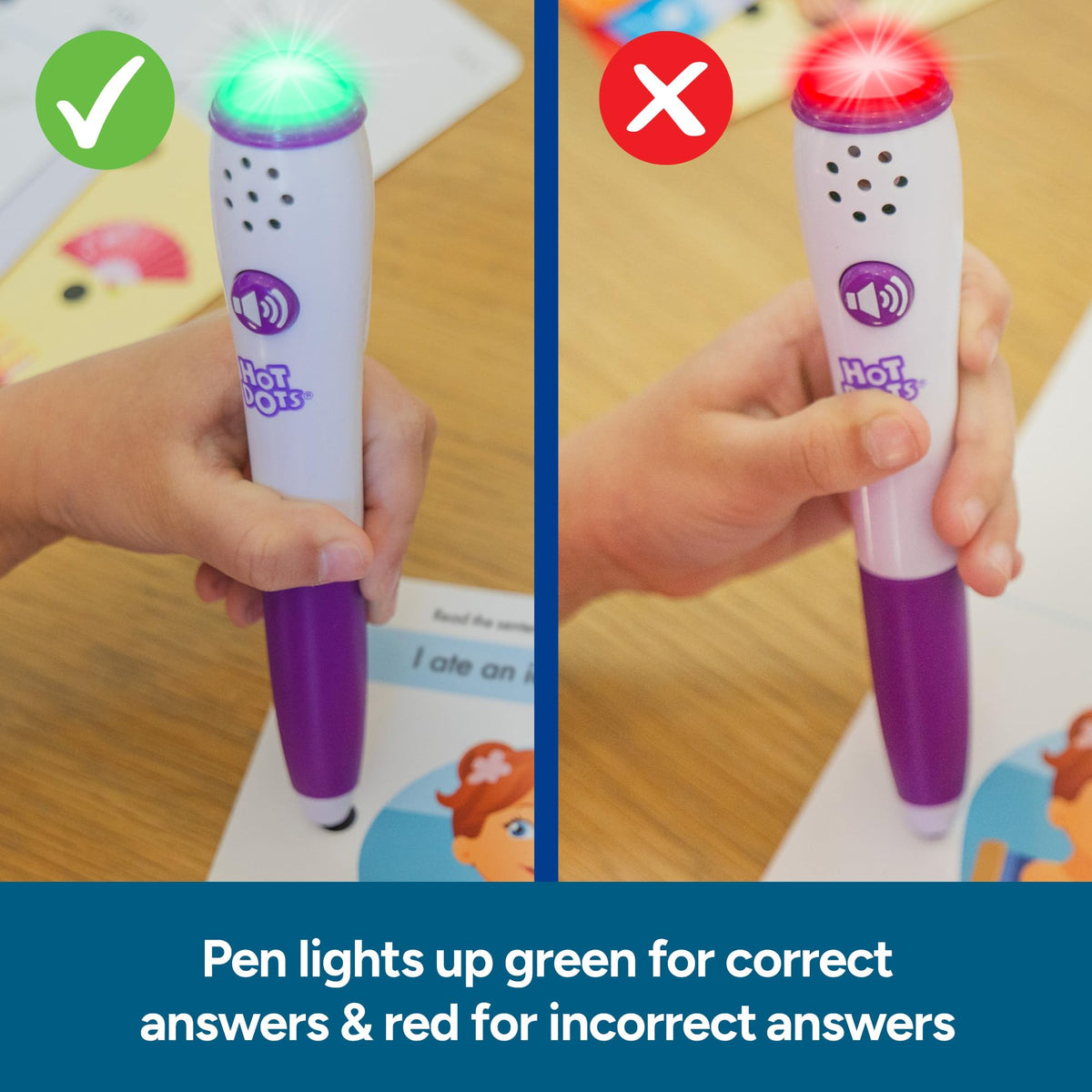 Educational Insights Hot Dots Phonics Fun Set - Preschool and Kindergarten Flash Cards Compatible