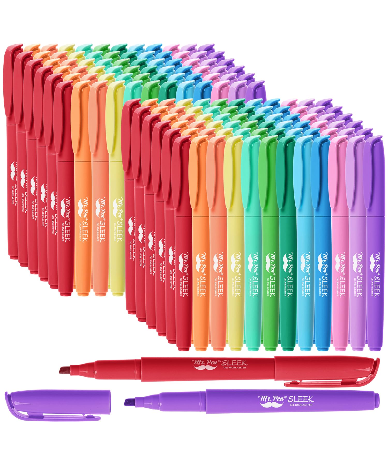 Mr. Pen- Bulk Highlighter Set, 144 Pack, Assorted Colors, Chisel Tip