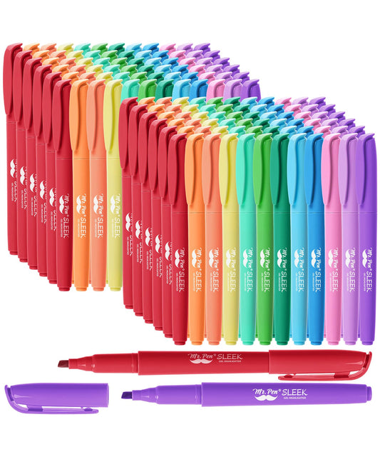 Mr. Pen- Bulk Highlighter Set, 144 Pack, Assorted Colors, Chisel Tip