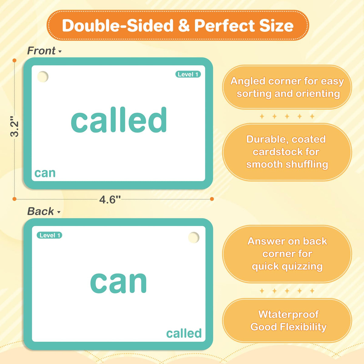 1012 Sight Words/Phonics Flash Cards, Dolch & Fry High Frequency Site Words