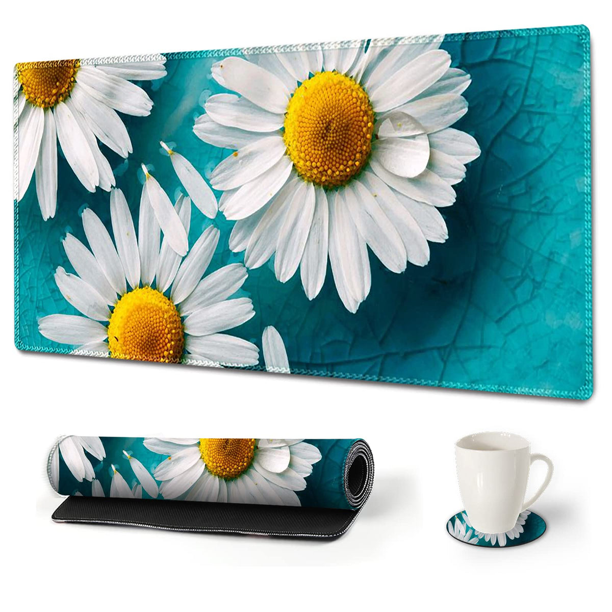 ArtSo Large Gaming Mouse Pad Extended Desk Pad XL Keyboard Mat Long Mousepad Decor Writing Pad