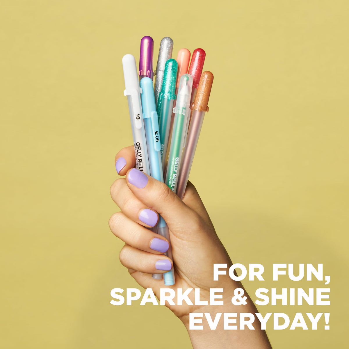 Sakura Gelly Roll Moods Five Giftable 3-Pk Sets, 15 Gel Pens