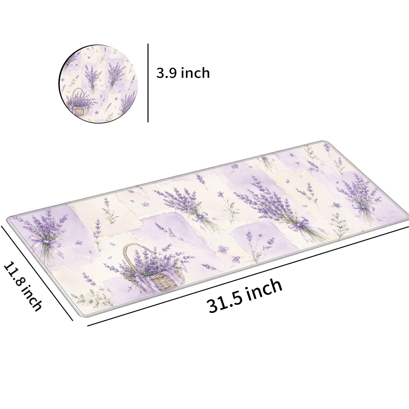 Desk Mat Large Gaming Mouse Pad + Coaster