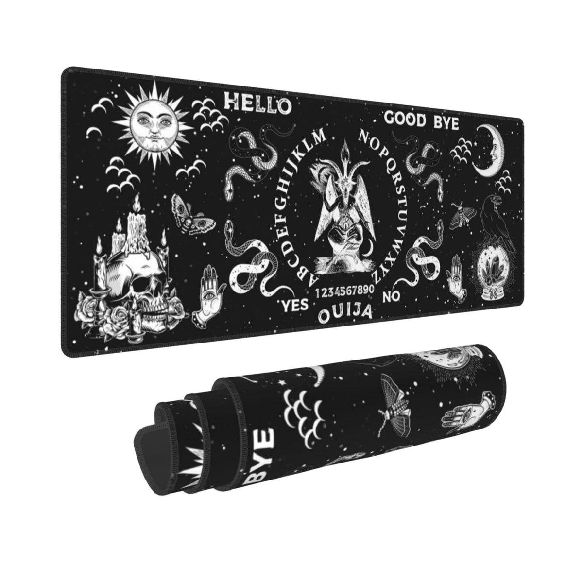 Mouse pad XL Extended Non Slip Rubber Base Stitched Edge 31.5 X 11.8 Inch