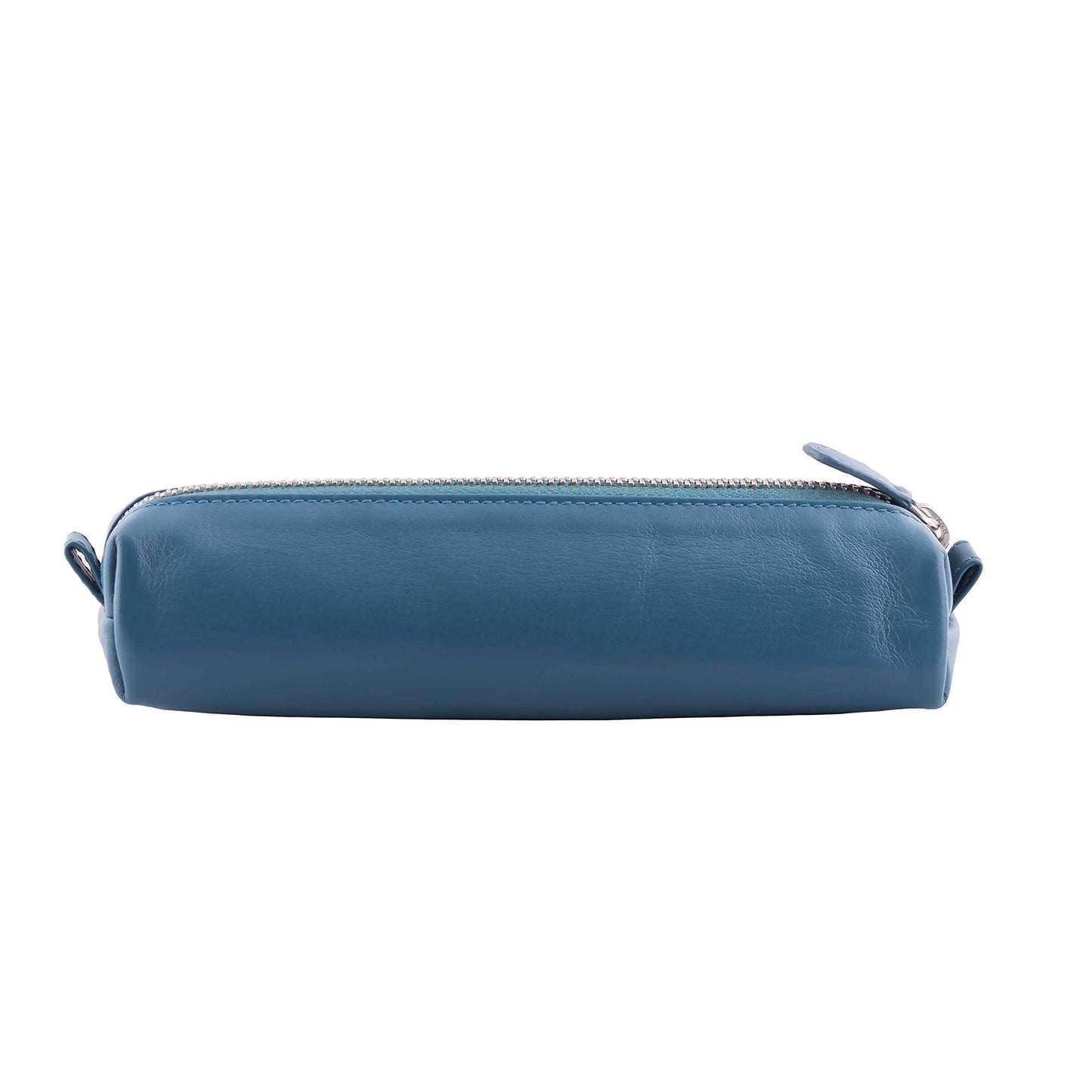 DiLoro Leather Zippered Fountain Ballpoint Rollerball Pens and Pencils Case Holder Pouch Genuine