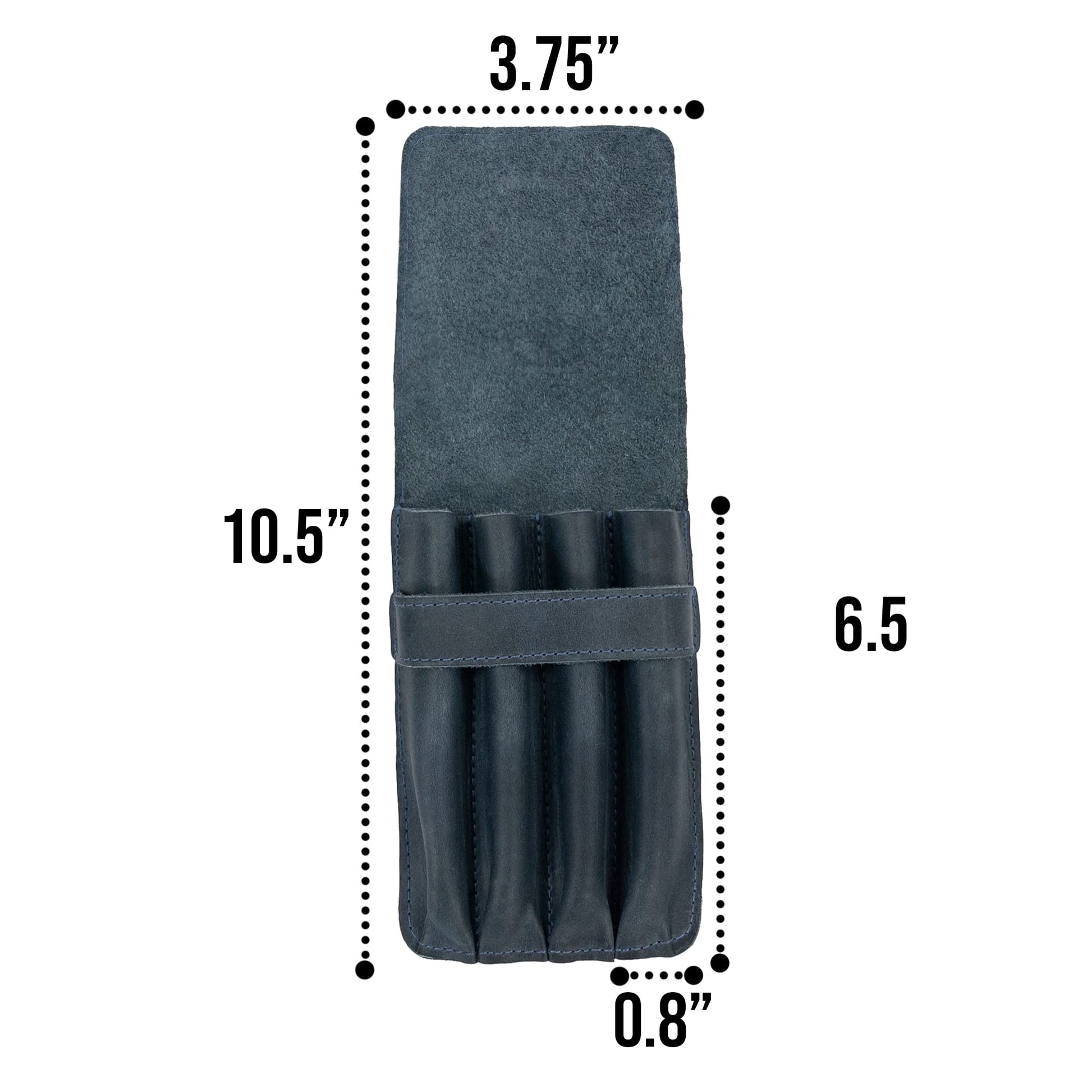Leather Worx, Pen Holder, Pencil Case, Minimalist Style Holder, Classic Storage, Full Grain