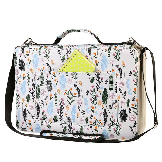 Lbxgap 480 Slots Pencil Case, 5-Layer Organizer with Shoulder Strap