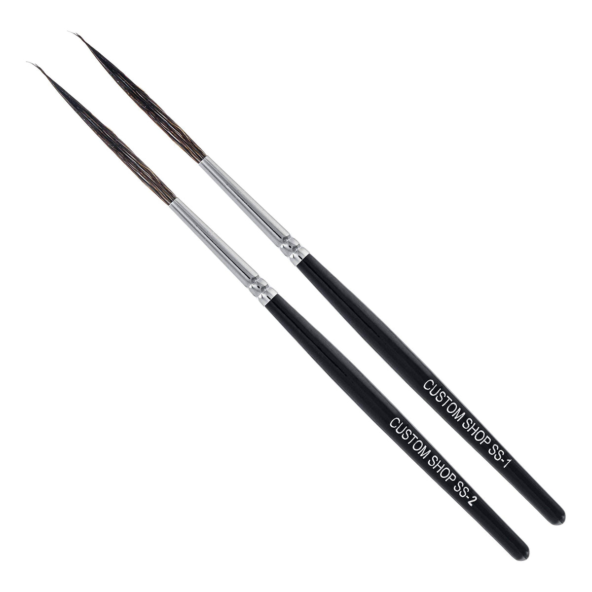 Custom Shop SS Scroll/Script Writer Pinstriping Brush Kit (#1 & #2)