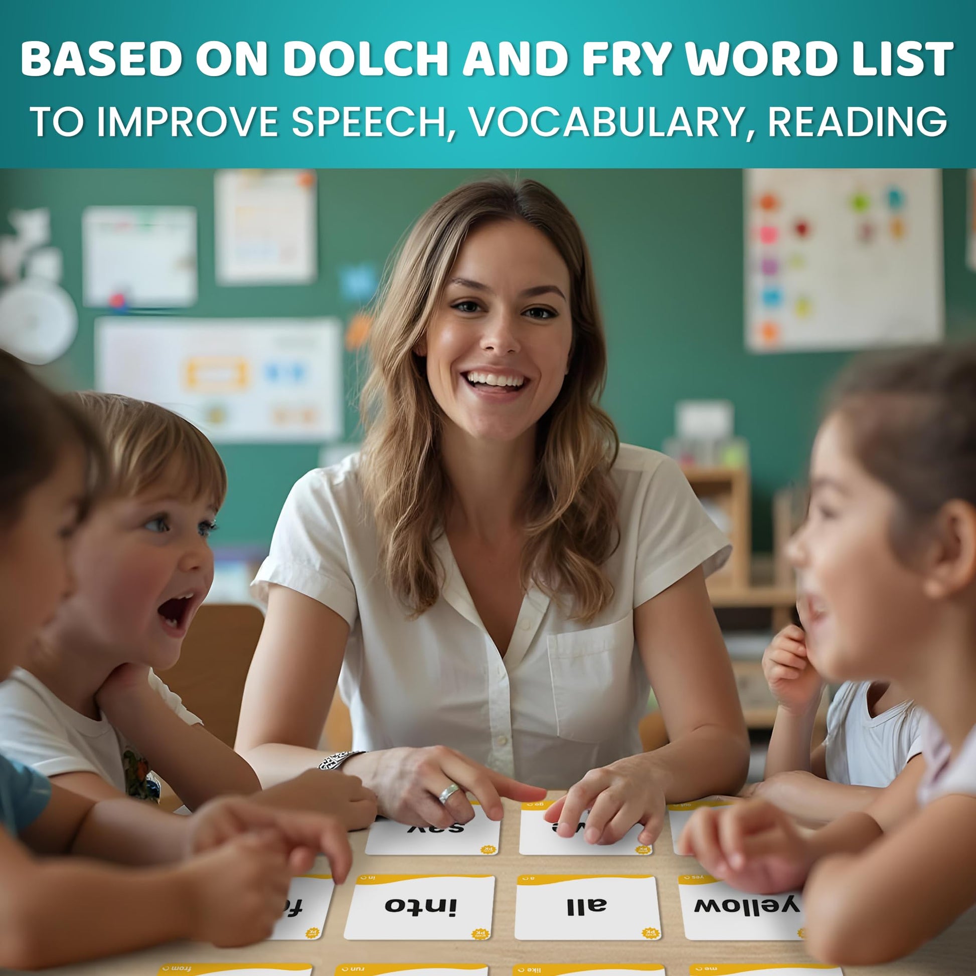 Flash Cards for Toddlers 3-5 — Learning Alphabet Flashcards for Kids 4-8