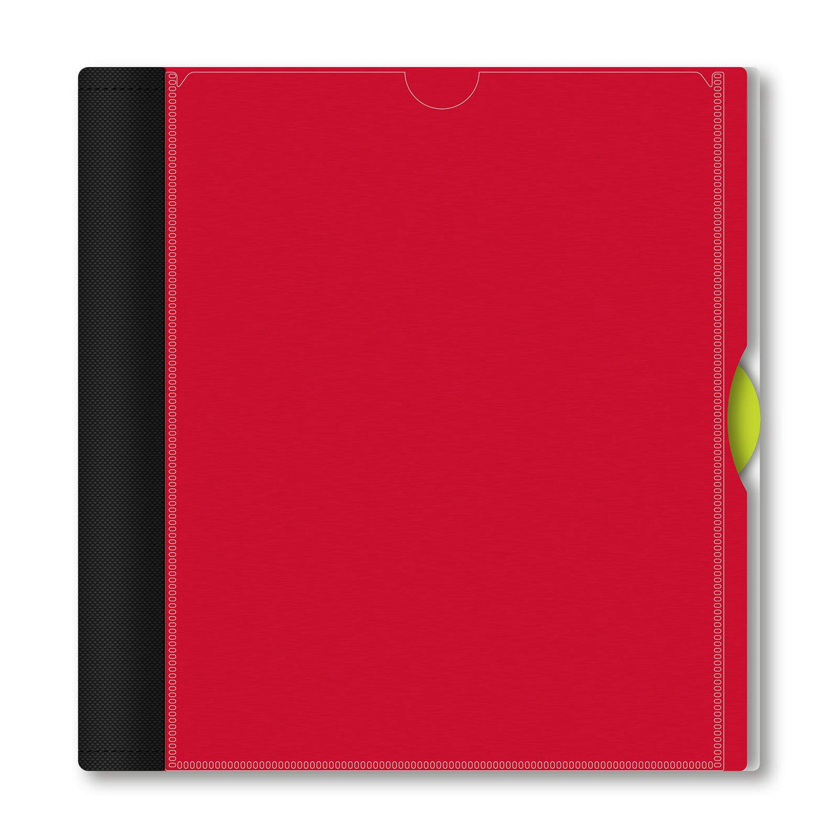 IQ+ iScholar 1-Subject Poly Cover Wirebound Notebook, College Ruled, 11 x 8.5 Inch Sheet Size, 100