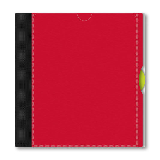 IQ+ iScholar 1-Subject Poly Cover Wirebound Notebook, College Ruled, 11 x 8.5 Inch Sheet Size, 100