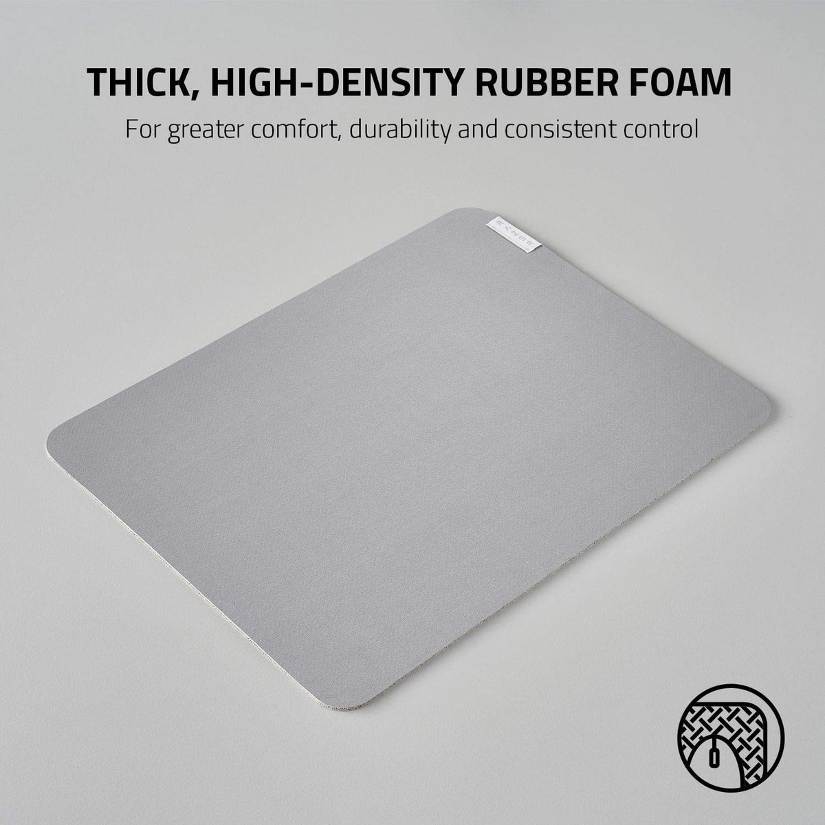 Razer Pro Glide - Soft Mouse Mat for Office Productivity (Thick and High-Density Rubber Foam