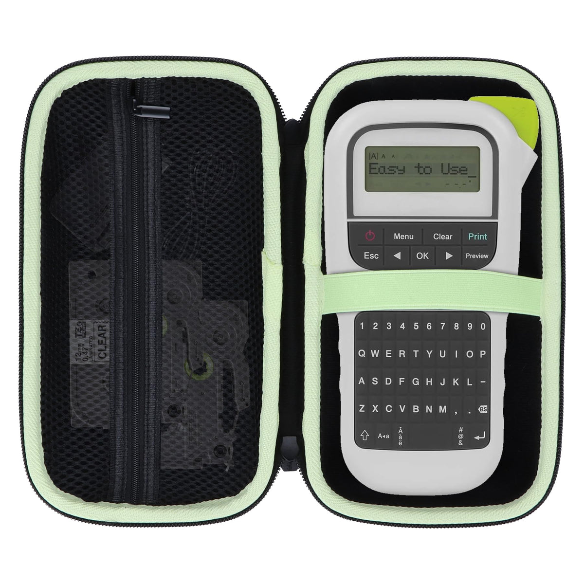Peyyargo Case Compatible with Brother P-Touch PTH110 / PTH111 Pro / PTE110 Portable Monochrome