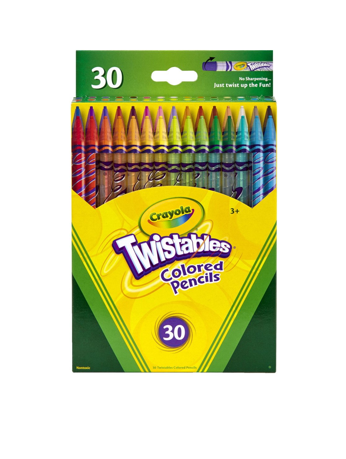 twistables Colored Pencils, 30 Assorted Colors 2 Pack