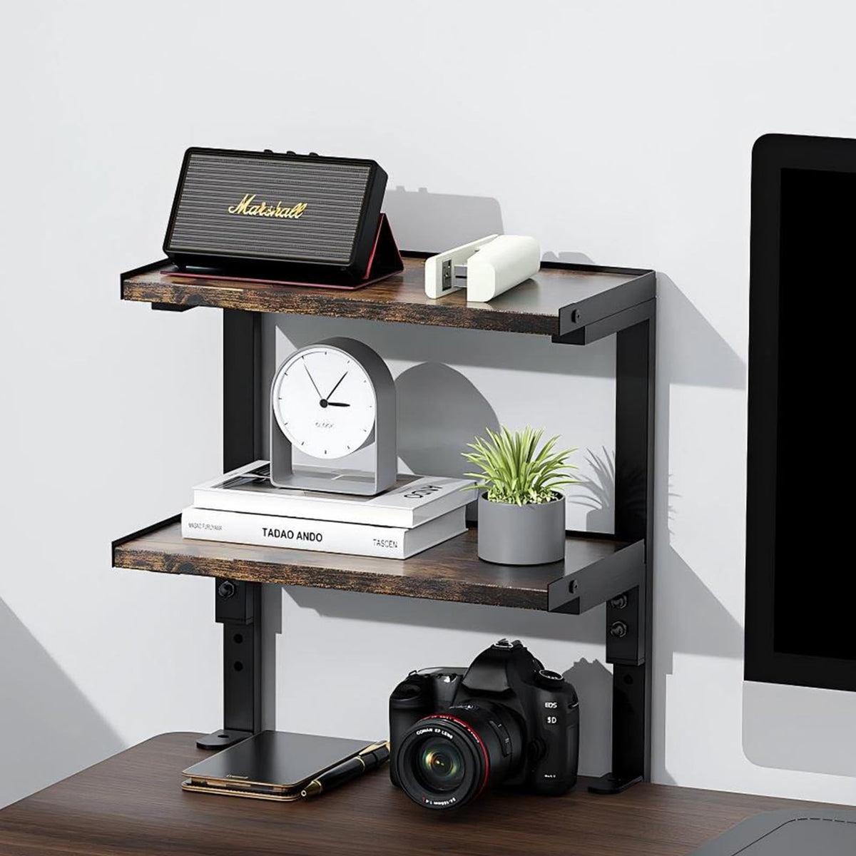 OUTIOE 2-Tier Desk Shelf