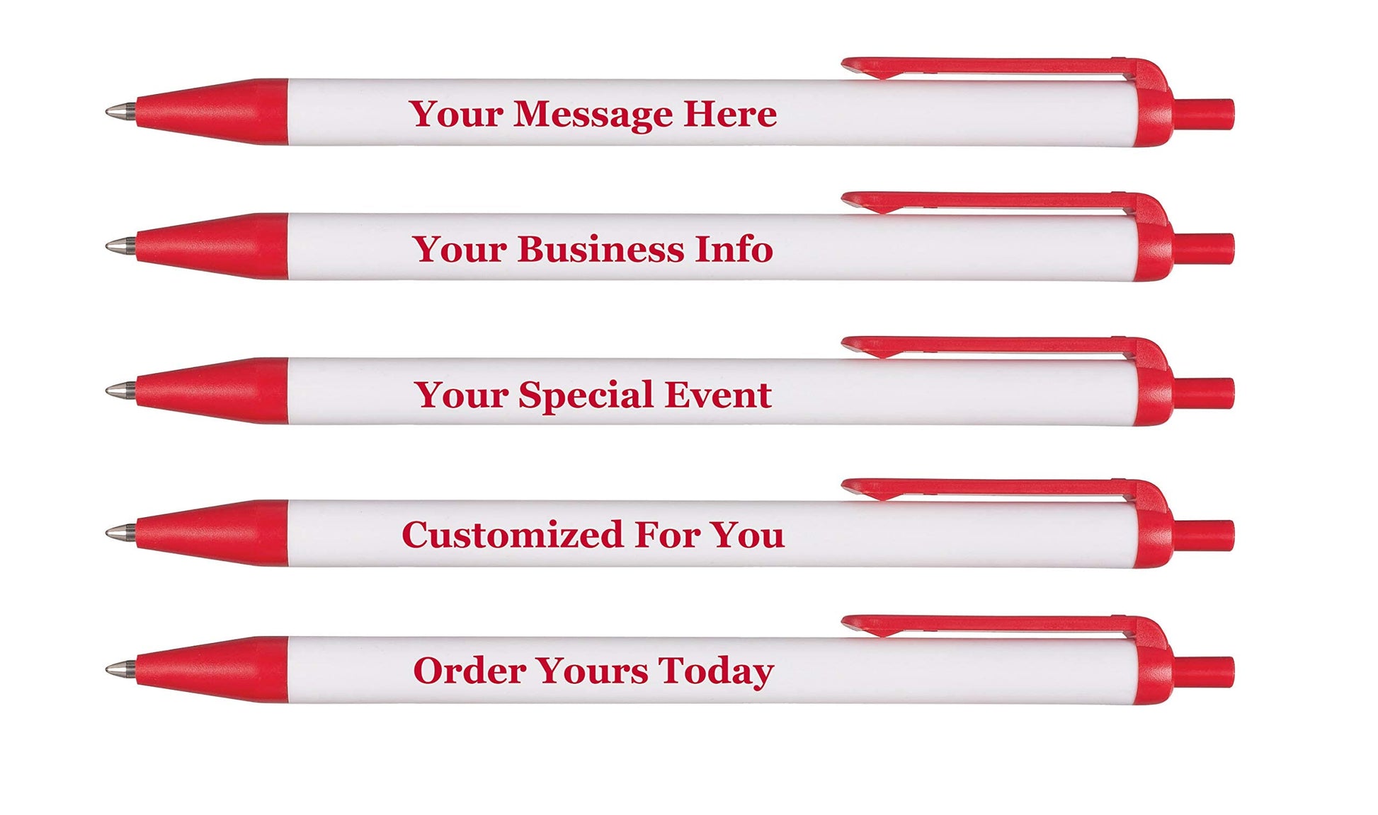 RevMark Personalized Ballpoint Pen, Custom Printed Name, Business or Event Information, Timeless