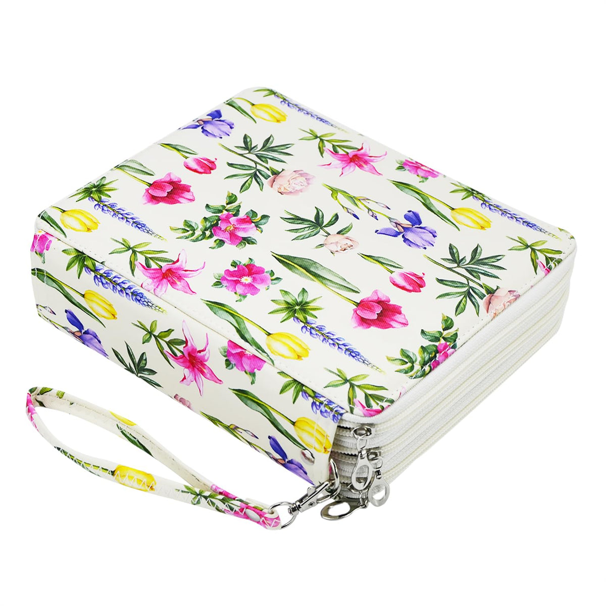 YOUNGCOL 120 Slots Colored Pencil Case Color Pencil Organizer Storage Large Capacity Pencil Case