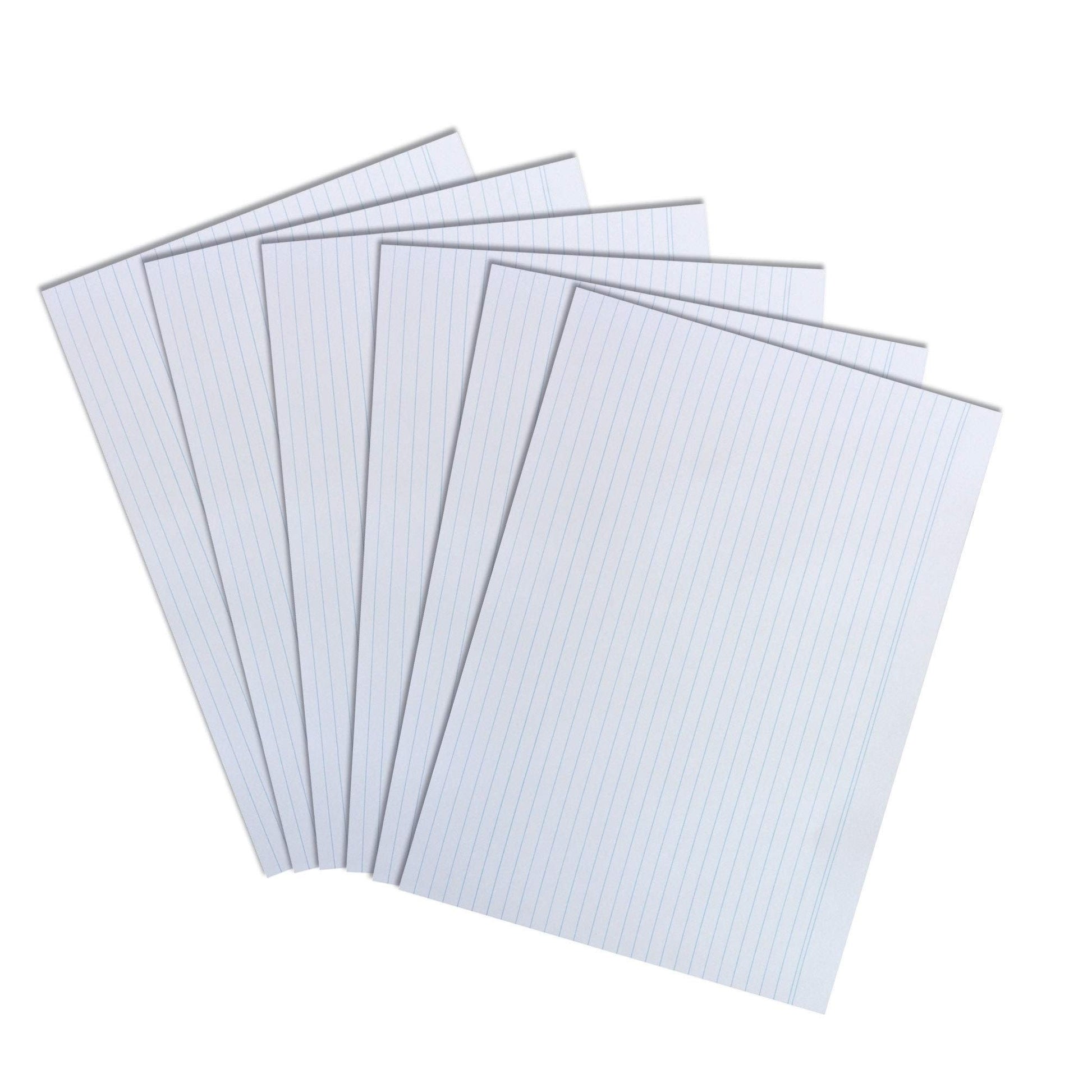 Herlitz A4 Ruled Index Card - White (100 Pieces)