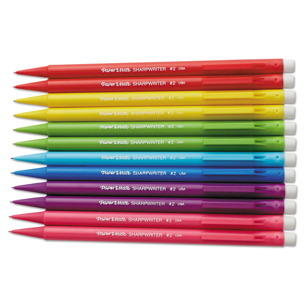 Paper Mate Glass Black Cushion Point Pen, 1 Dozen