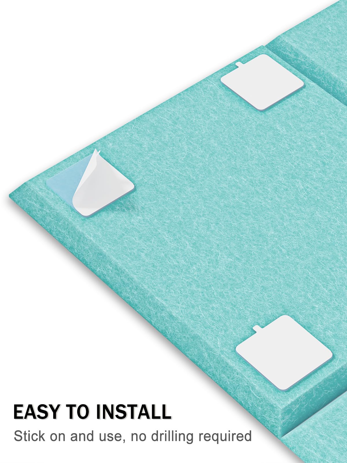 Hsurbtra Cork Board for Wall 24 x 18 Inch, 6 Pack Felt Bulletin Notice Board with Pushpins for