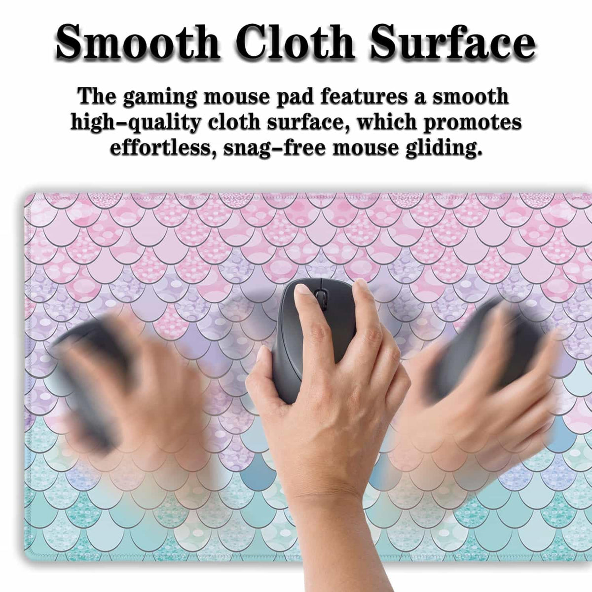 Samgula XXL Mouse Pads Pink Desk Pad, Gaming Mouse Pad Desk Decor for Girls Desktop Mat, Keyboard