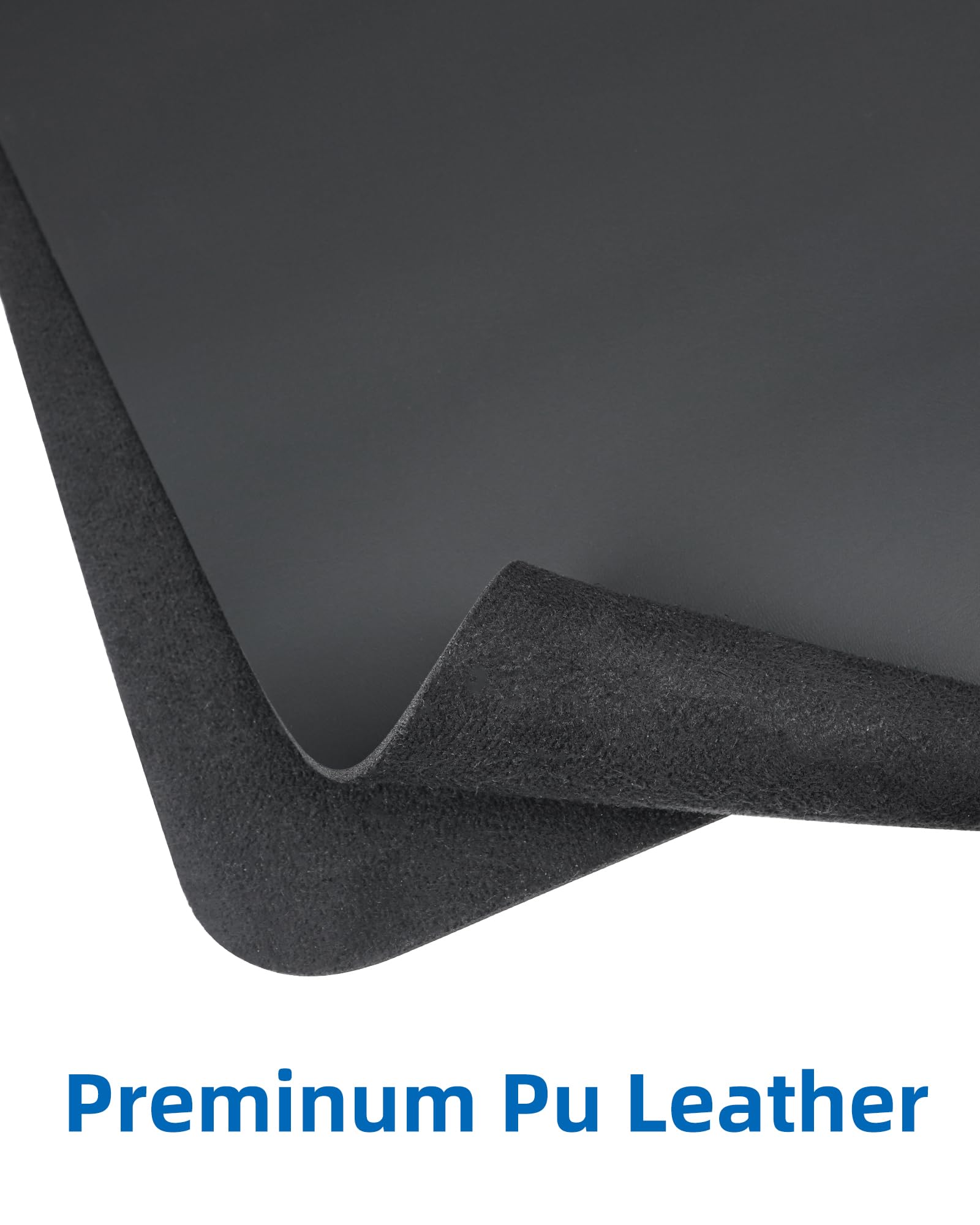 AFIING Leather Desk Pad Protector,48"x24" - Premium Desk Mat, Large Mouse Pad,Non-Slip Desk