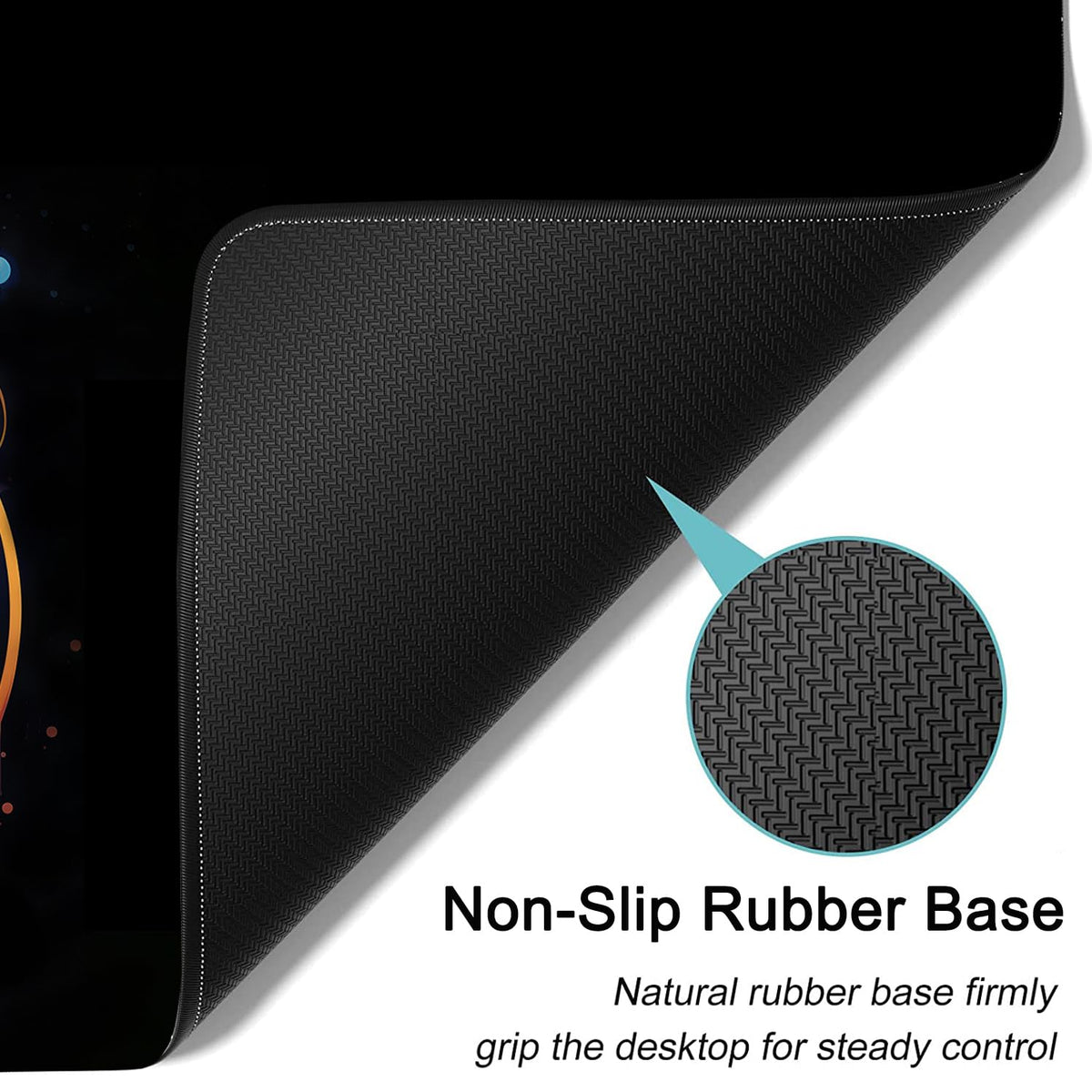 Large Mouse Pad, 31.5 x 11.8in Extended Gaming Mouse Pad with Stitched Edges, XXL Mousepad