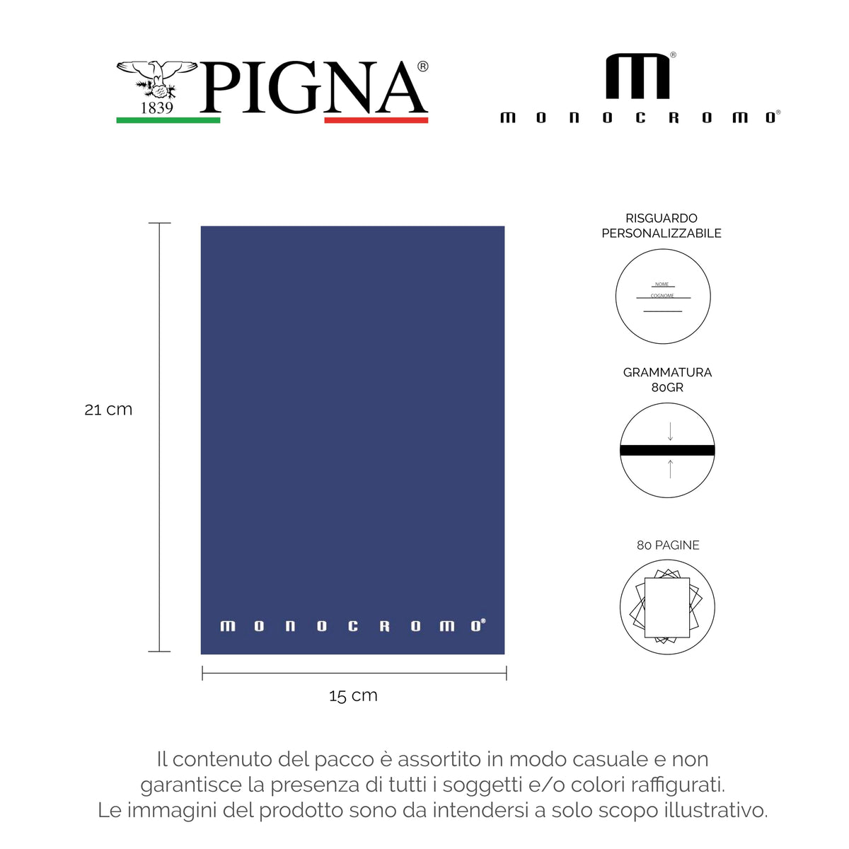 MONOCROMO MED Orig Bold Color 5MM Graph