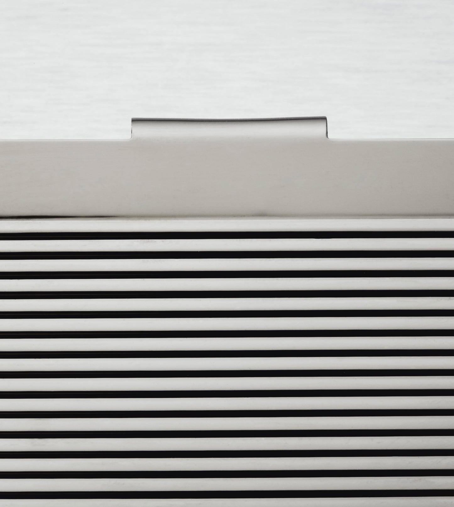 Sigel VZ130 Business Card Case, silver, shiny