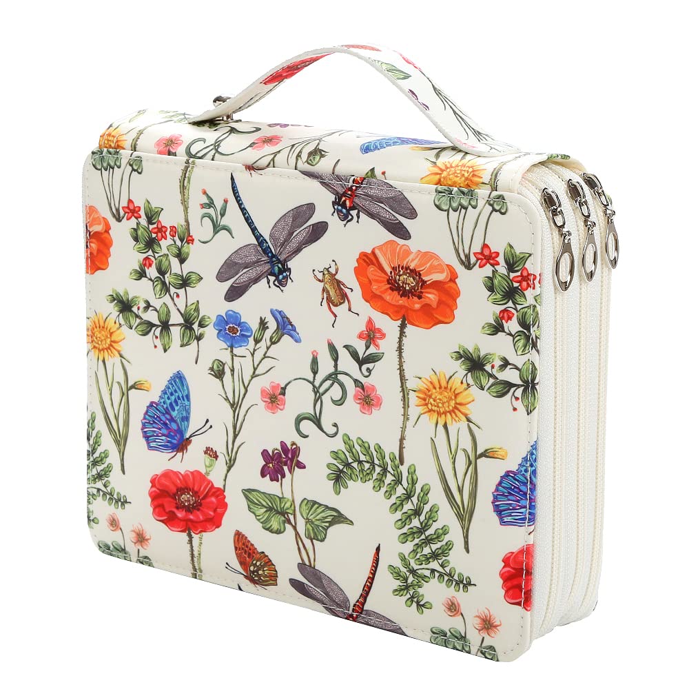 Lbxgap 120 Slots Colored Pencil Case Organizer 3-Layer