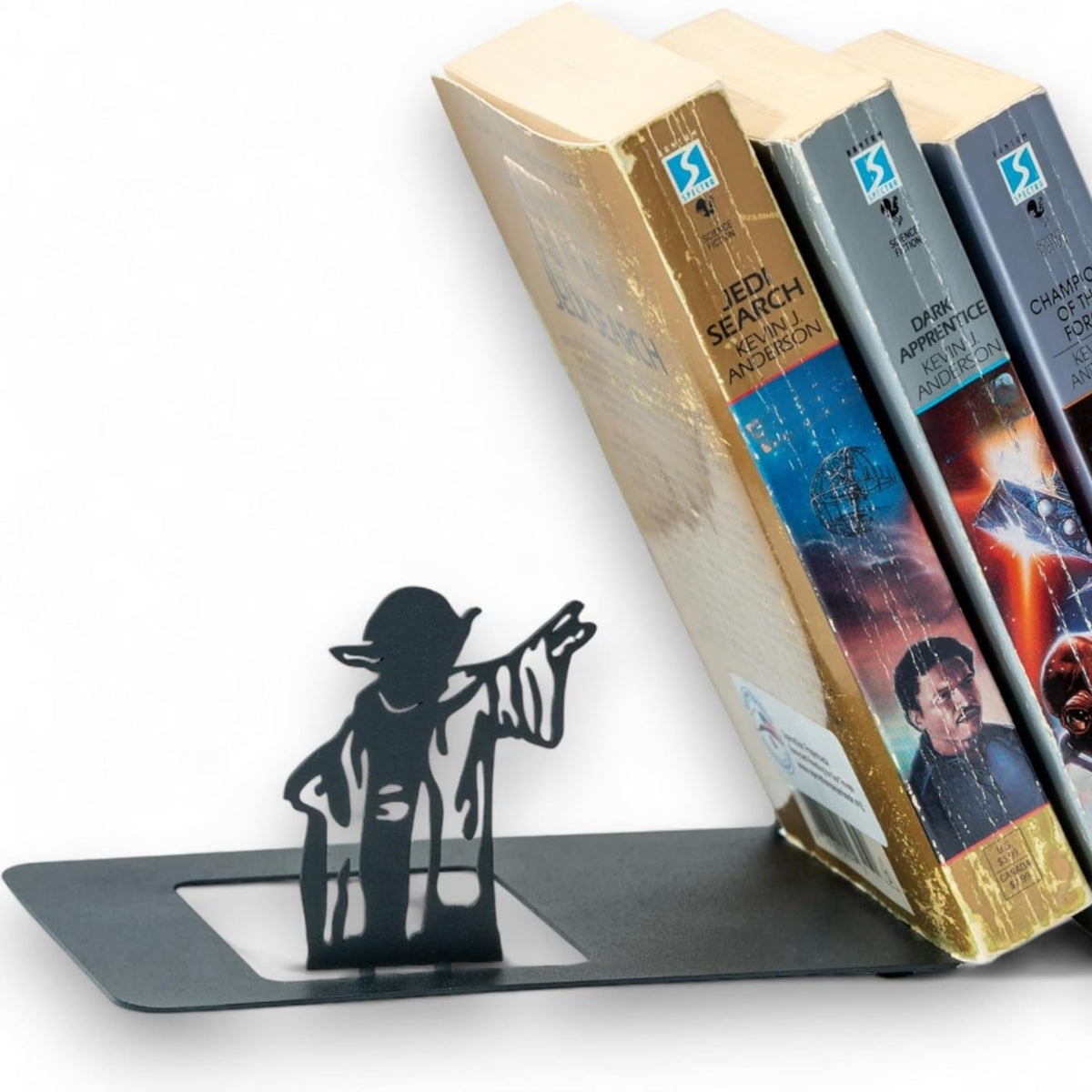 Renovatio Black Metal Bookend – Unique Decor for Home & Office – Master