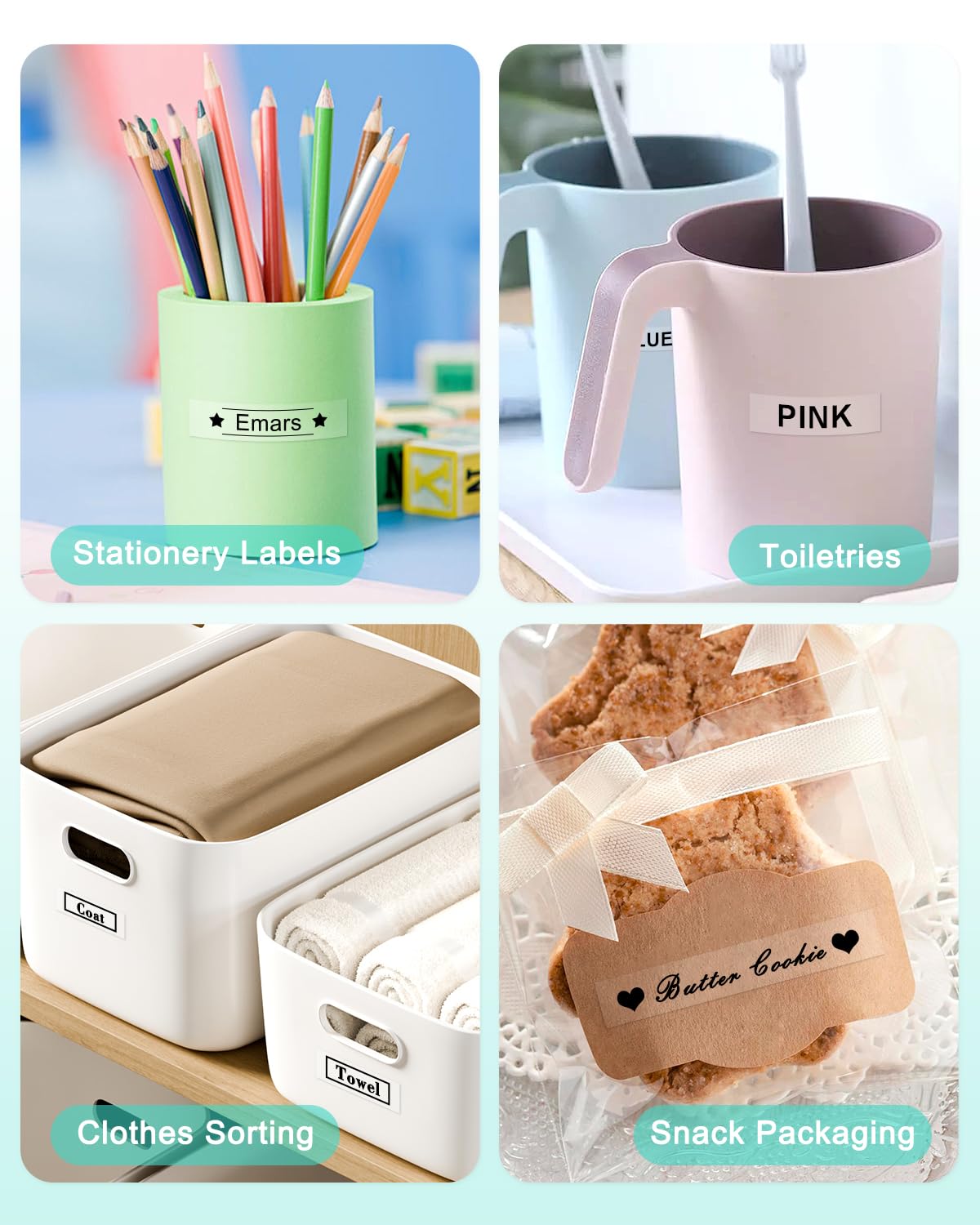 TZe-131 Clear Tape Compatible with Brother P Touch TZ-131 Laminated Tape