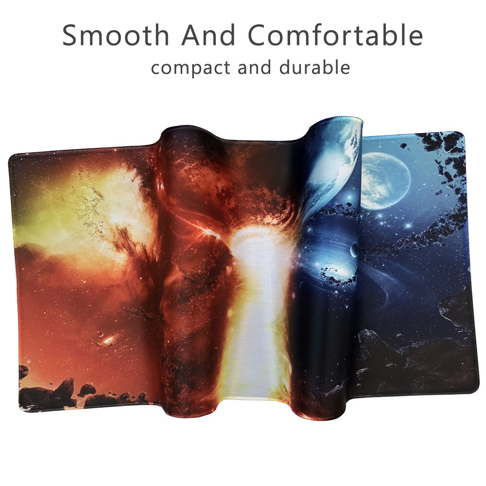 Cmhoo XXL Professional Large Mouse Pad & Computer Game Mouse Mat (35.4x15.7x0.1IN, 90x40
