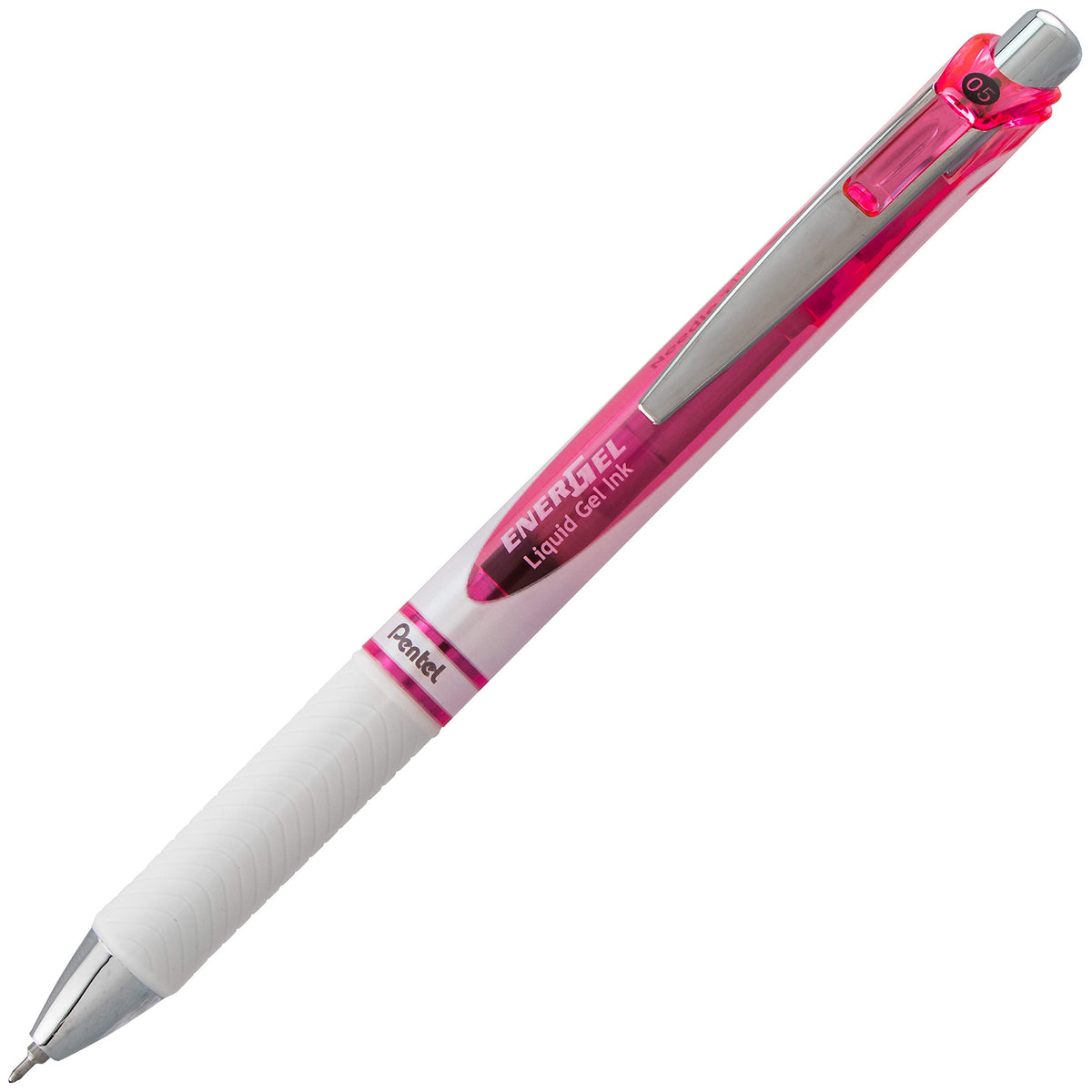 Pentel EnerGel Pearl Deluxe RTX Liquid Gel Pen, 0.5mm, Fine Line, Needle Tip, Black Ink, Box of 12