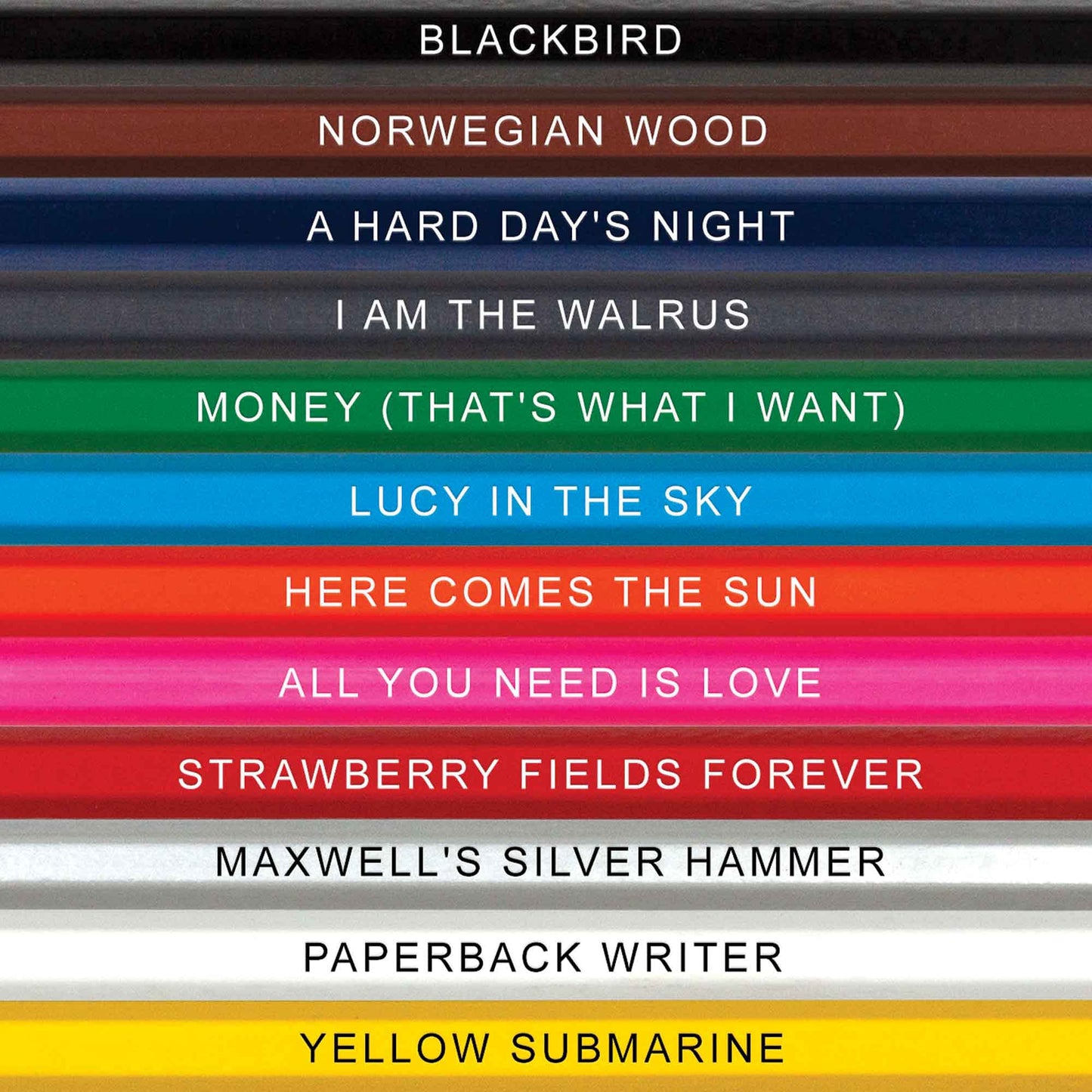 Pun Labs Timeless Music Art Set, 12 Pencils with 10 Fun Coloring Pages