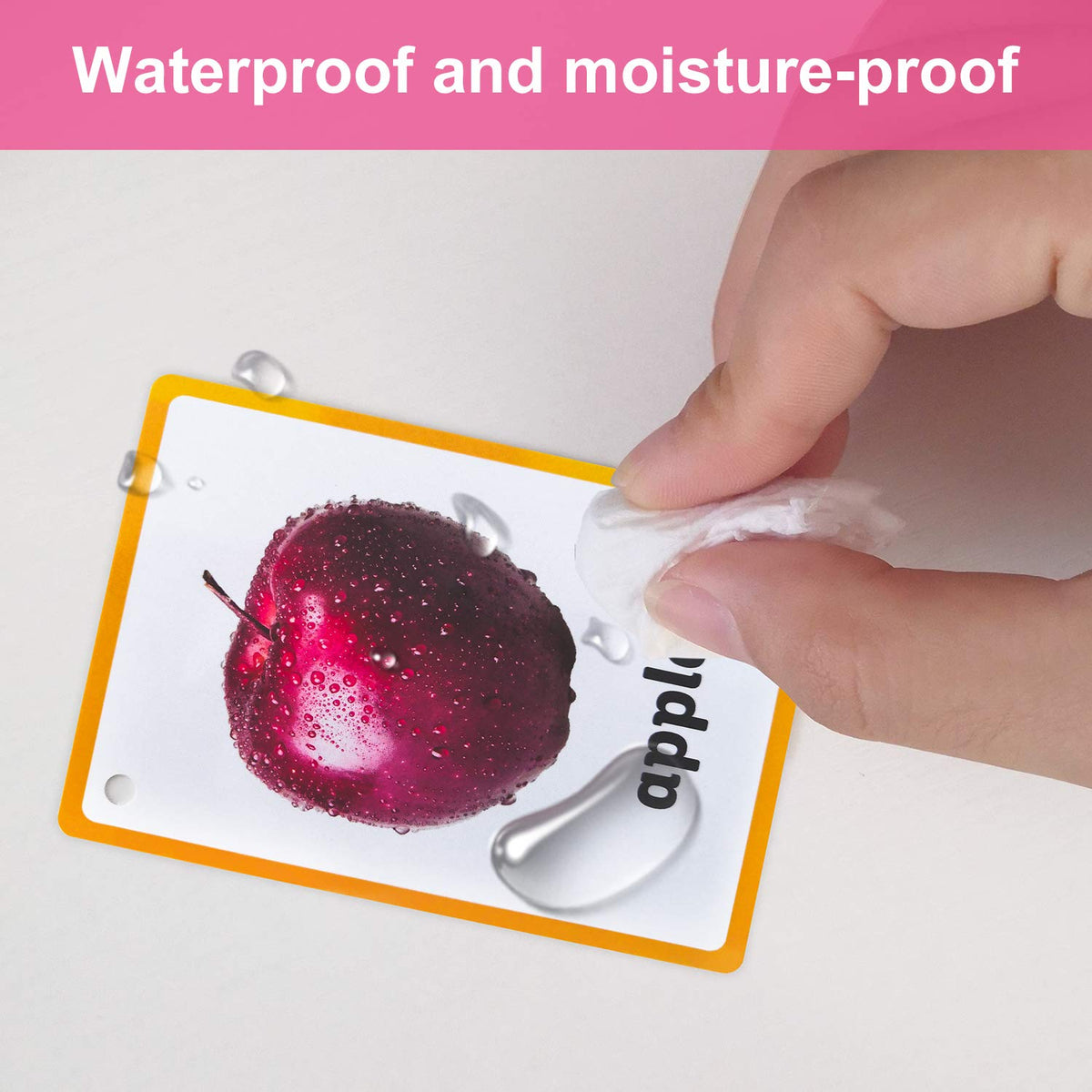 Fruits/Vegetable/Foods/Food Quantities Flash Cards English Flash Cards Pocket Card Learning Toys