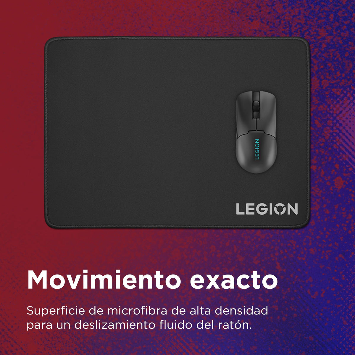 Lenovo Legion Gaming Mouse Pad (Non-Slip Rubber Base, Waterproof Microfiber Cloth, 3mm Thickness)