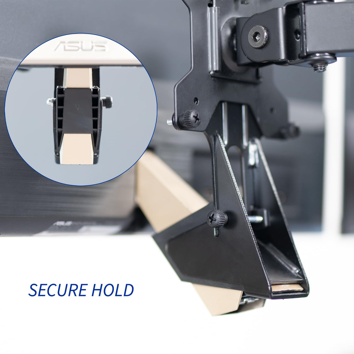 VIVO Black VESA Adapter Designed for Asus VZ-Series Monitors, MOUNT-ASVZ01