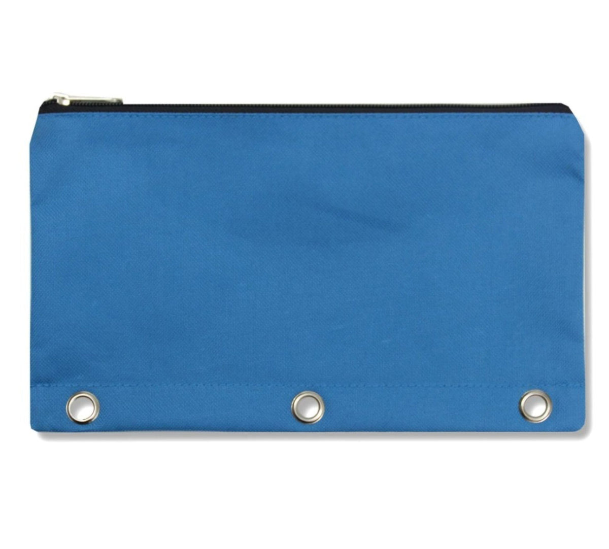 Trail maker 100 Pack 10.25 Inch Solid Color Zippered 3-Ring Binder Pencil Cases for Pens, Pencils
