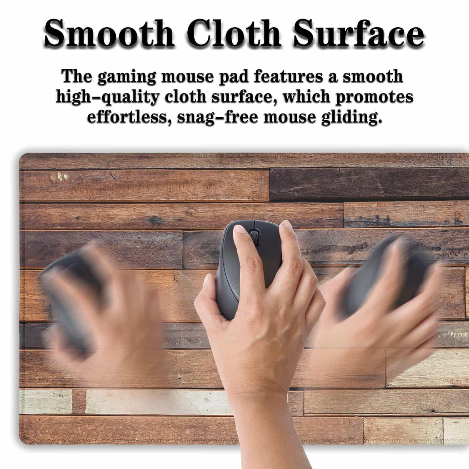 Samgula Computer Desk Pad, Gaming Mouse Pad Large Mousepad, The Mousepad Non-Slip Rubber Base