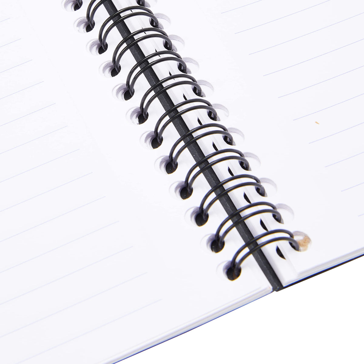 Rhodia 193469C - Spiral Notebook (Full Bound) Black Notebook - A5+ - Ruled - 160 Detachable Pages