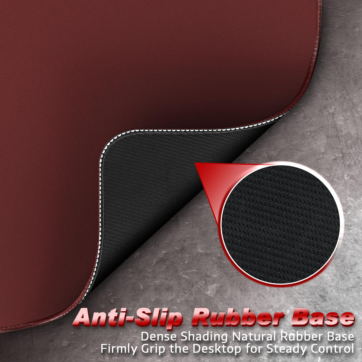 ATTACK SHARK CM02 Gaming Mouse Pad for Esports Speed Large Mouse mats for Desk Waterproof Surface