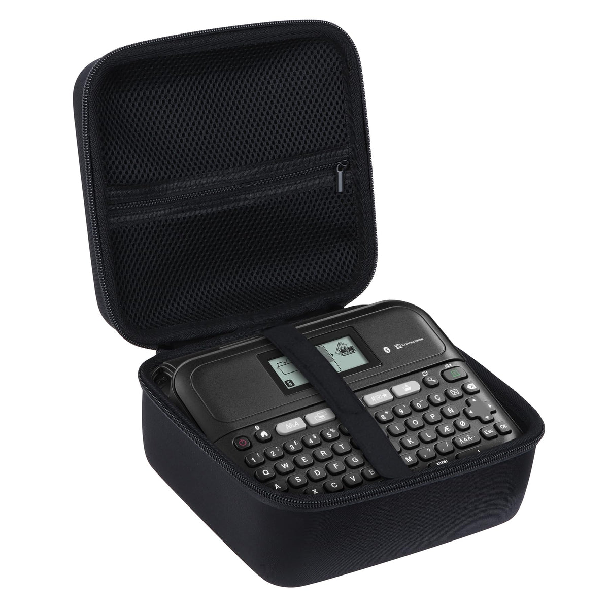 Lebakort Storage Case Compatible with Brother P-Touch PTD410 / PTD460BT Label Maker