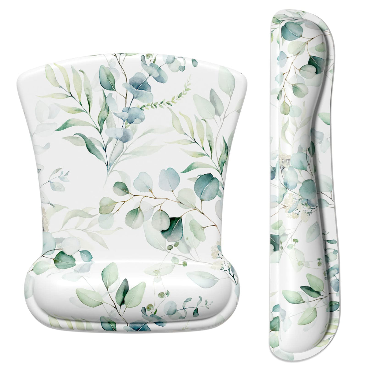 ITNRSIIET Mouse Pad Wrist Support Keyboard Wrist Rest Pad Ergonomic Mousepad Non-Slip Memory Foam