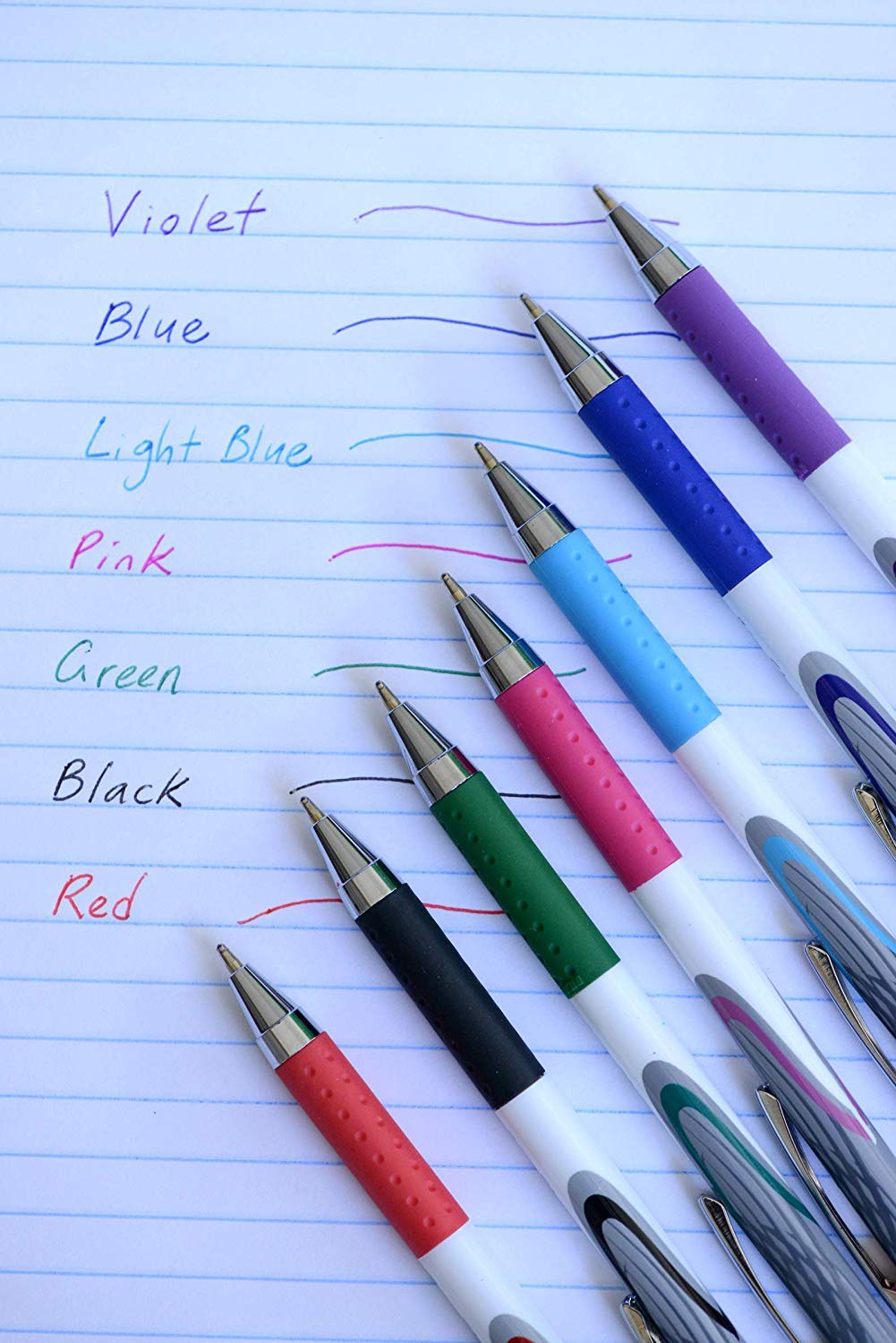 Zebra Pen Z-Grip Flight Ballpoint Pen, Bold Point 1.2mm, 6 Black & 6 Blue Ink Pens, Pack of 12