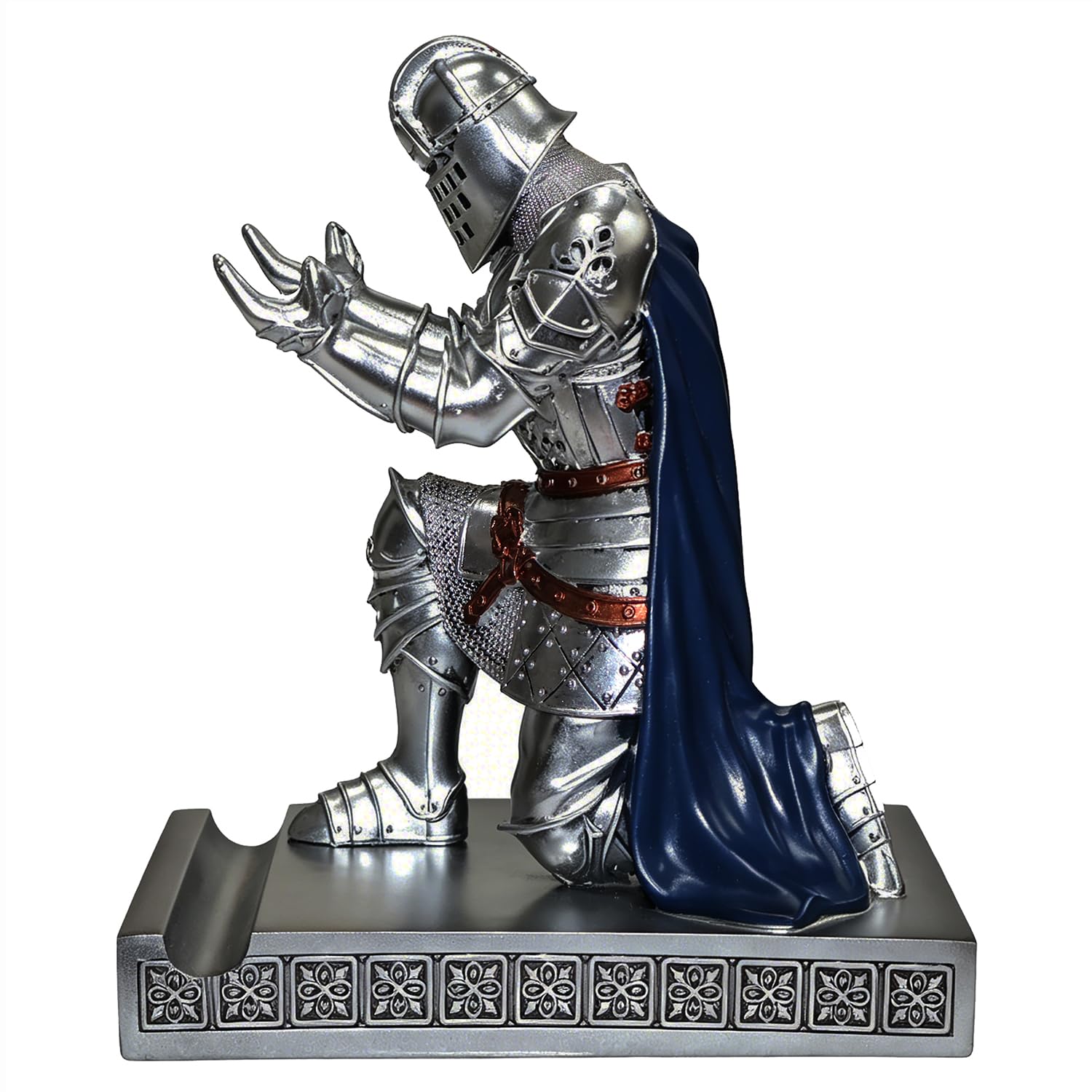 Knight Pen Holder Desk Organizer Office Decor Letter Opener for Desk SBlue